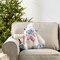 Set of 2 Christmas Fabric Standing and Sitting Yeti With Striped Scarf